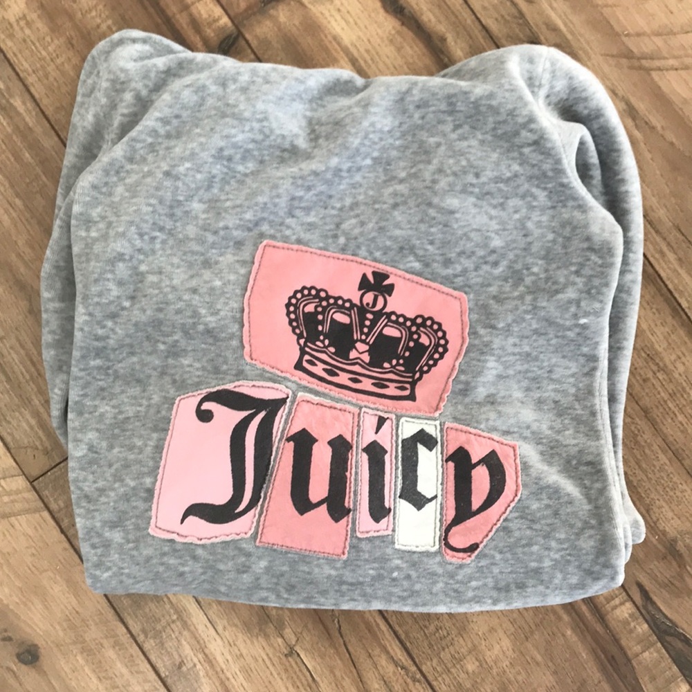 Velour juicy hoodie